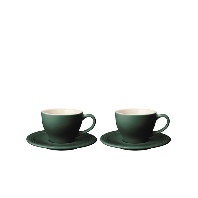 Tasses à cappuccino classiques (ensemble de deux), view 1